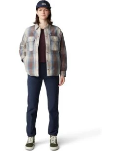 Mountain Hardwear Dolores™ Insulated Flannel Shacket | Shirts & Tops -Comfy Outfit Shop 6159E0rEGcL. AC SR736920