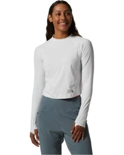 Mountain Hardwear Crater Lake™ Long Sleeve Crop | Shirts & Tops -Comfy Outfit Shop 619yIwlBZVL. AC SR736920
