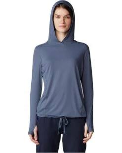 Mountain Hardwear Crater Lake™ Long Sleeve Hoody | Shirts & Tops -Comfy Outfit Shop 61rcCzCIPwL. AC SR736920