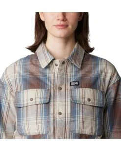 Mountain Hardwear Dolores™ Insulated Flannel Shacket | Shirts & Tops -Comfy Outfit Shop 910LojdhvbL. AC SR736920